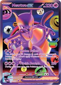 Mewtwo ex #157 30th Celebration