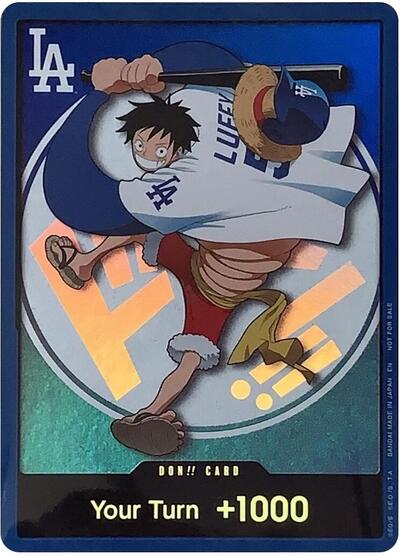 DON!! Card (LA Dodgers 2026 Promo) #promo One Piece Promotion Cards