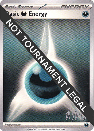 Basic Darkness Energy - 2025 #promo World Championship Decks