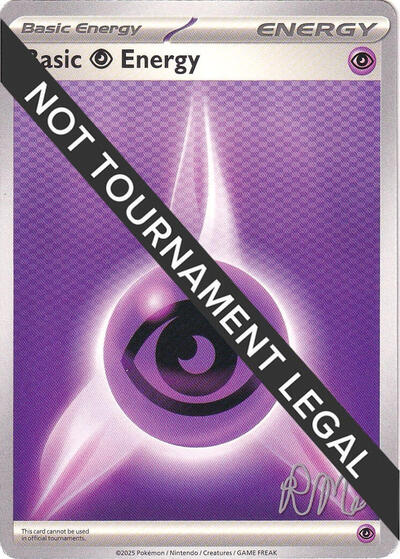 Basic Psychic Energy - 2025 #promo World Championship Decks