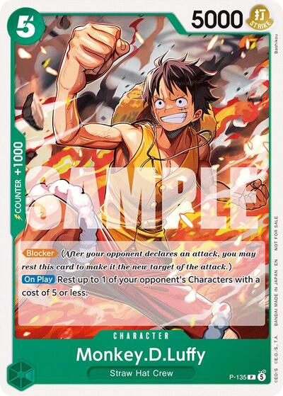 Monkey.D.Luffy (OP16 Release Event) #P-135 One Piece Promotion Cards