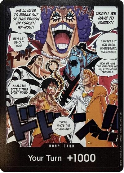 DON!! Card (Alternate Art) #promo The Time of Battle