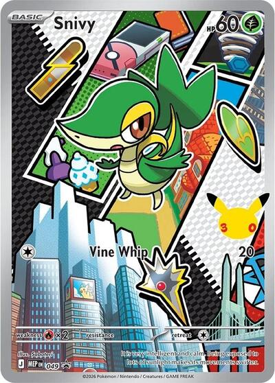 Snivy #49 Mega Evolution Promo