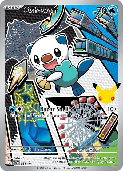 Oshawott #51 Mega Evolution Promo