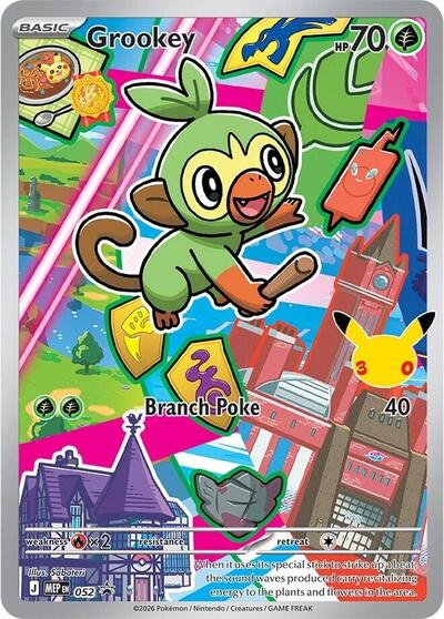 Grookey #52 Mega Evolution Promo