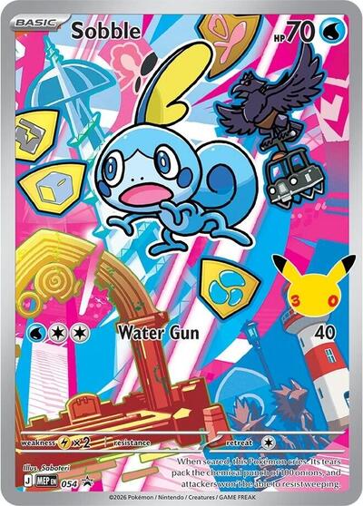Sobble #54 Mega Evolution Promo