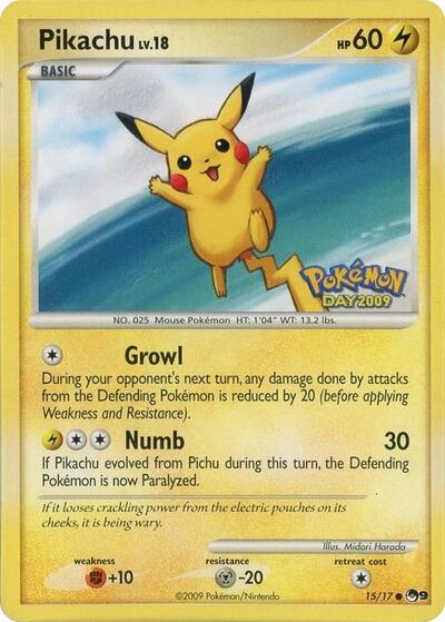Pikachu #15 POP Series 9