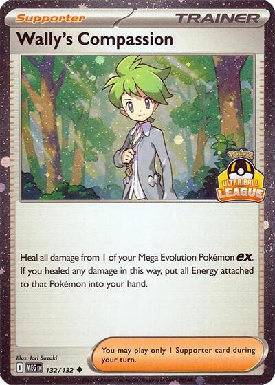 Wally's Compassion #132 League & Championship Cards