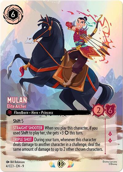 Mulan - Elite Archer #4 Disney Lorcana Promo Cards