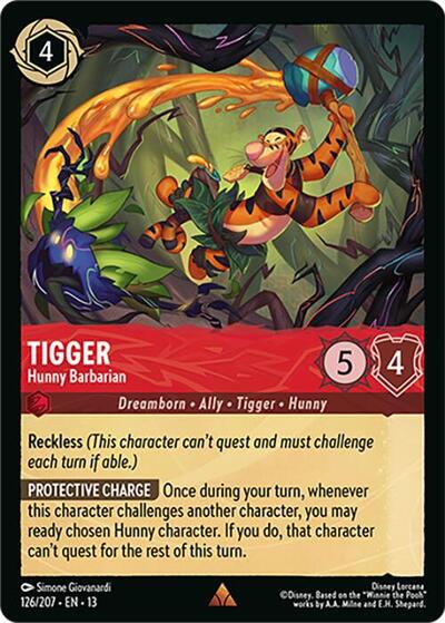 Tigger - Hunny Barbarian #126 Attack of the Vine!