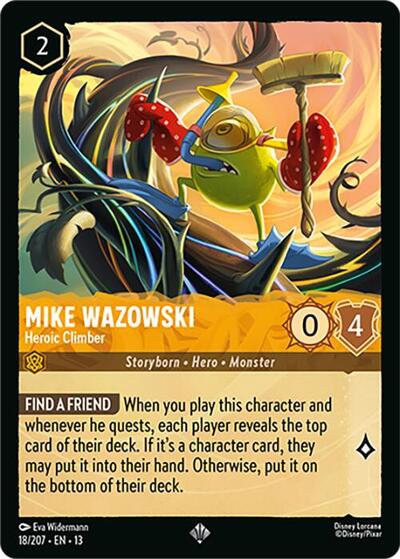 Mike Wazowski - Heroic Climber #18 Attack of the Vine!