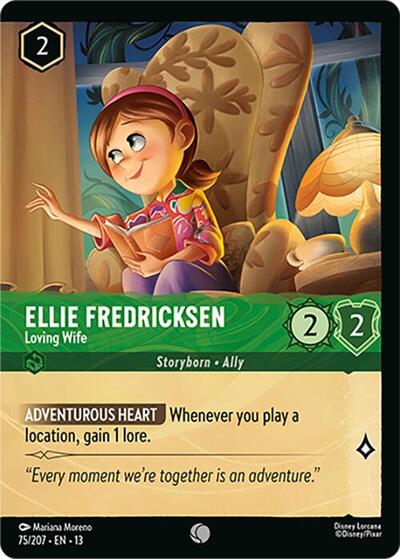Ellie Fredricksen - Loving Wife (Foil) #75 Attack of the Vine!