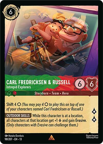 Carl Fredricksen & Russell - Intrepid Explorers #98 Attack of the Vine!