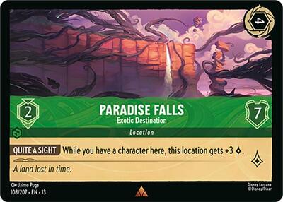 Paradise Falls - Exotic Destination #108 Attack of the Vine!