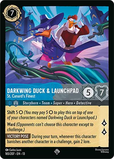 Darkwing Duck & Launchpad - St. Canard's Finest #165 Attack of the Vine!