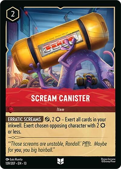Scream Canister #139 Attack of the Vine!