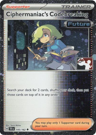 Ciphermaniac's Codebreaking #145 Prize Pack Series Cards