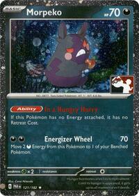 Morpeko #121 Prize Pack Series Cards