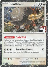 Bouffalant #119 Prize Pack Series Cards