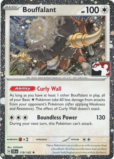 Bouffalant #119 Prize Pack Series Cards