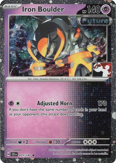 Iron Boulder #71 Prize Pack Series Cards