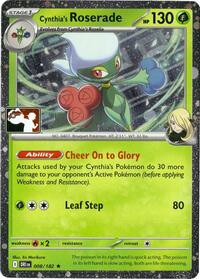 Cynthia's Roserade #8 Prize Pack Series Cards