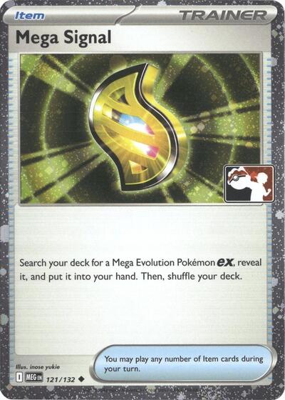 Mega Signal #121 Prize Pack Series Cards