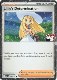 Lillie's Determination #119 Prize Pack Series Cards