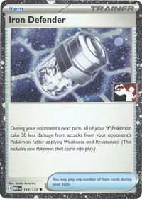 Iron Defender #118 Prize Pack Series Cards