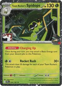 Team Rocket's Spidops #20 Prize Pack Series Cards