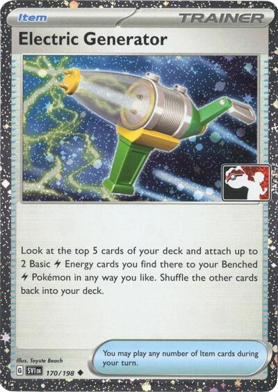 Electric Generator #170 Prize Pack Series Cards