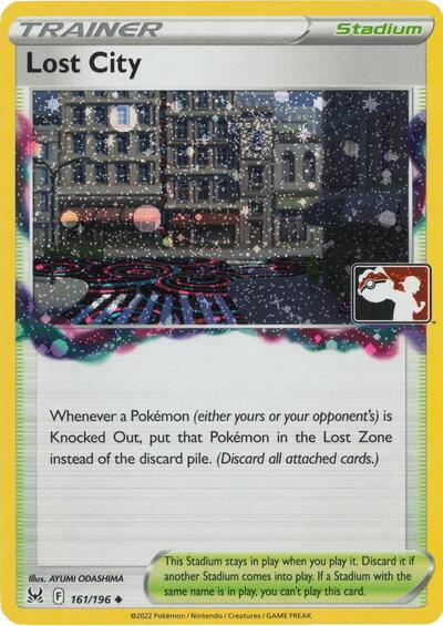 Lost City #161 Prize Pack Series Cards
