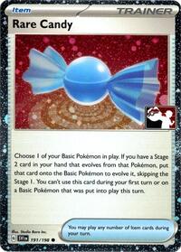 Rare Candy #191 Prize Pack Series Cards
