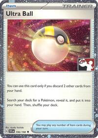 Ultra Ball #196 Prize Pack Series Cards