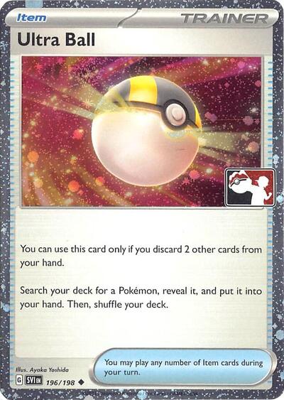 Ultra Ball #196 Prize Pack Series Cards