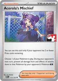 Acerola's Mischief #113 Prize Pack Series Cards