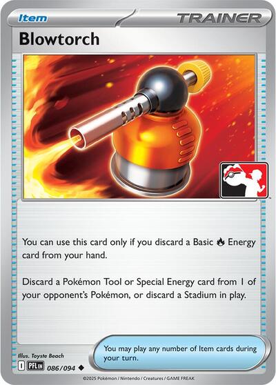 Blowtorch #86 Prize Pack Series Cards