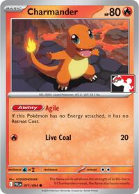 Charmander #11 Prize Pack Series Cards