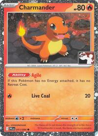Charmander Prize Pack Series Cards #11