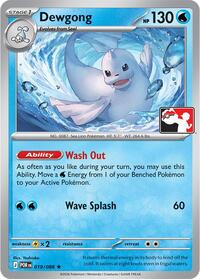 Dewgong #19 Prize Pack Series Cards
