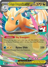 Mega Dragonite ex #152 Prize Pack Series Cards