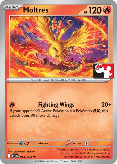 Moltres Prize Pack Series Cards #14