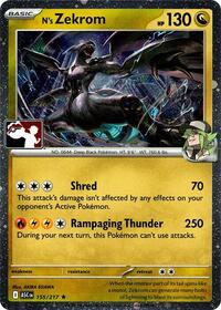 N's Zekrom #155 Prize Pack Series Cards