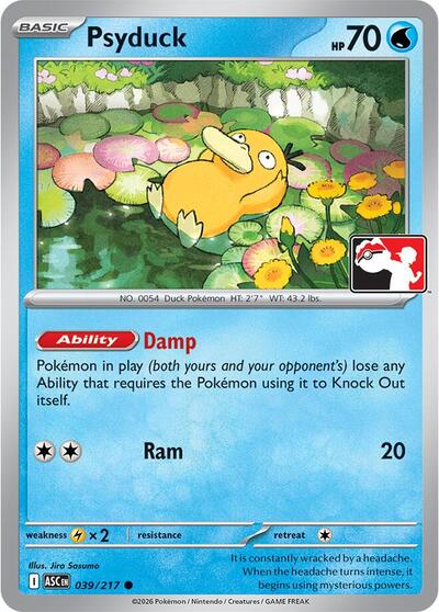 Psyduck #39 Prize Pack Series Cards