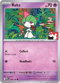 Ralts #58 Prize Pack Series Cards