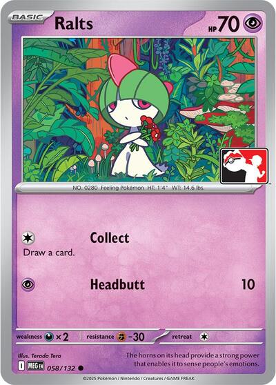 Ralts Prize Pack Series Cards #58
