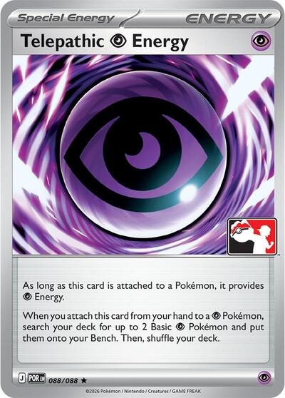 Telepathic Psychic Energy #88 Prize Pack Series Cards