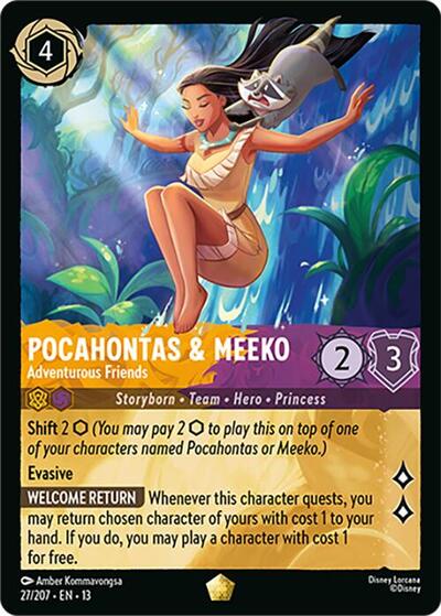 Pocahontas & Meeko - Adventurous Friends #27 Attack of the Vine!