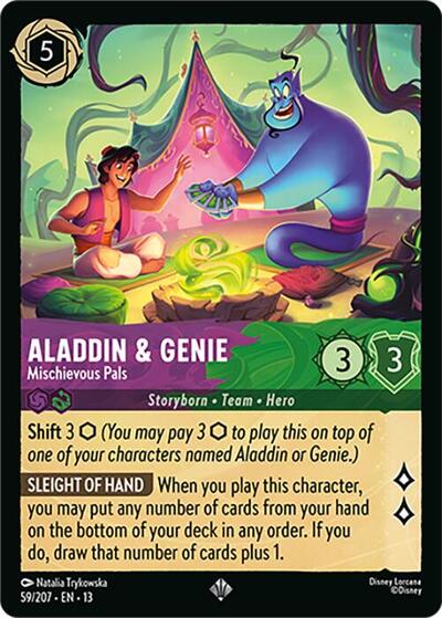 Aladdin & Genie - Mischievous Pals #59 Attack of the Vine!