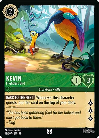 Kevin - Flightless Bird #88 Attack of the Vine!
